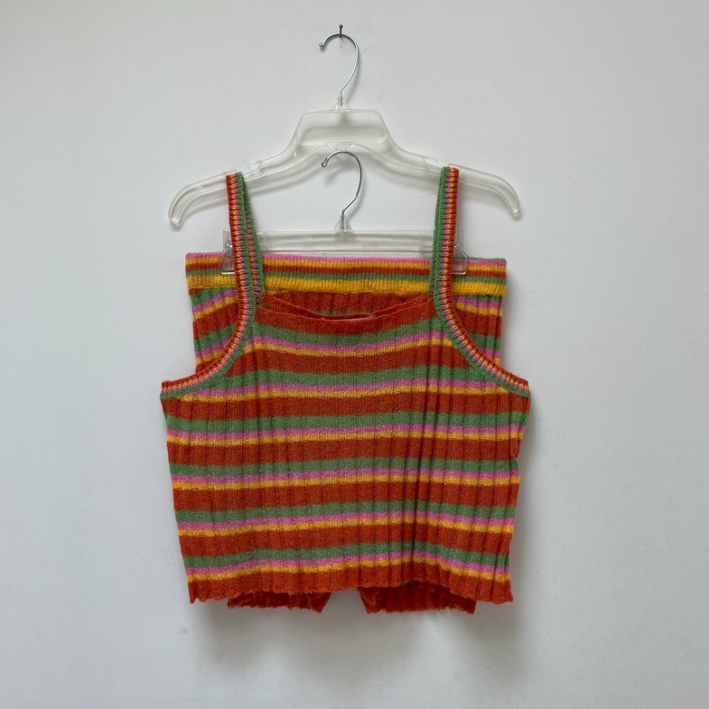 Lisa Says Gah Lucinda Sherbet Stripe Knit Set
